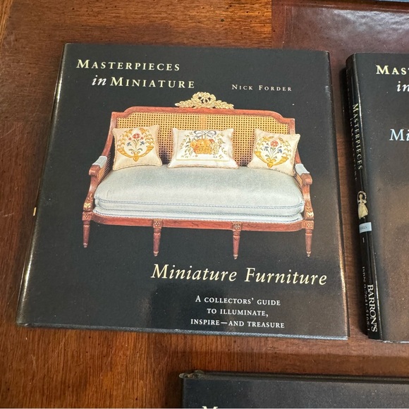 Masterpieces in Miniature Dollhouses by Nick Forder 3 Volumes Books Boxed Set - Picture 7 of 14